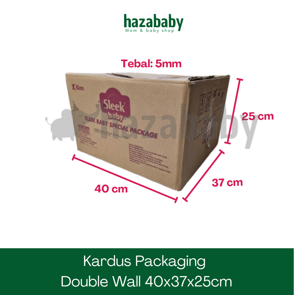 

Kardus Box Sleek Spesial Package Packing Medium 40x37x35cm - Kotak Karton Bagus Tebal