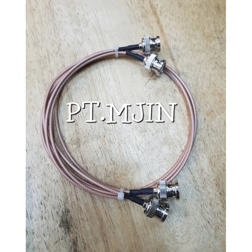 VTC88 Jumper kabel Rg316D BNC male to BNC male panjang 5meter