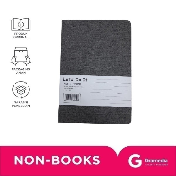 

Dairin Notebook Lets Do It 1909 Gray