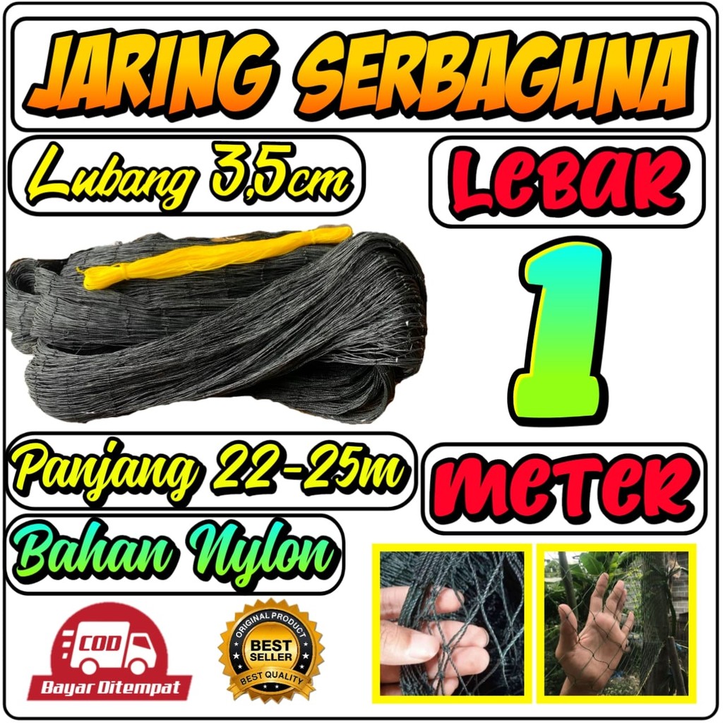 Jaring Pagar Ayam Jaring Ayam Lebar 1 Meter X Panjang 25 Meter