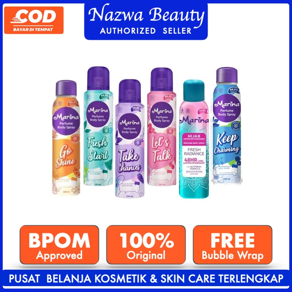 NazwaBeauty MARINA PERFUME BODY SPRAY 150ML | PARFUM MARINA