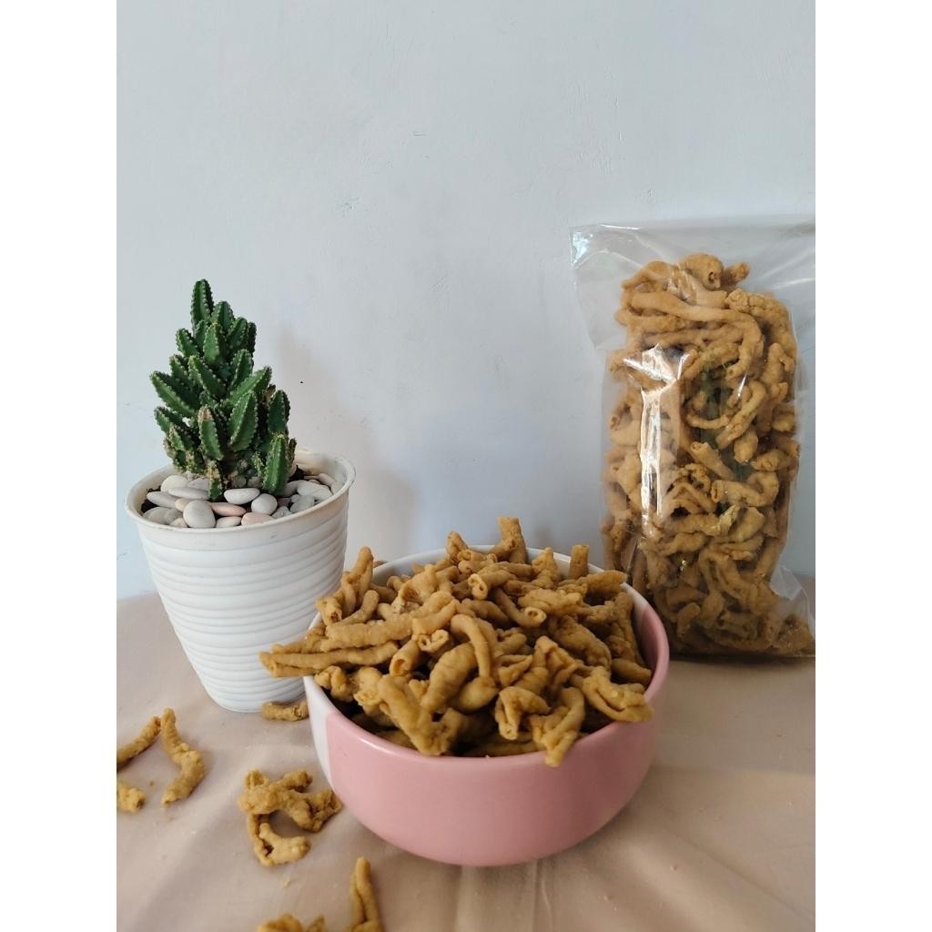 

PROMO SALE KERIPIK USUS CRISPY ANEKA RASA 1kg TERLARIS