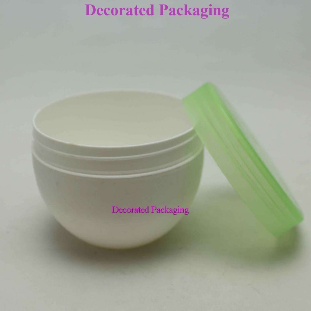 Pot Kosmetik Lulur 200 Gr Gentong / Pot Plastik / Pot Lulur / Pot Body Scrub / Pot Masker / Pot 200 