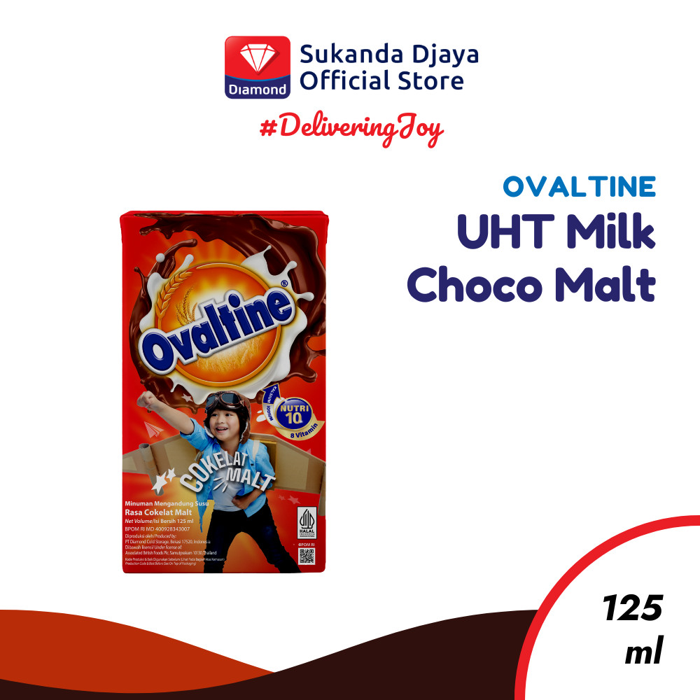 

Ovaltine UHT Milk Choco Malt Sleeve 125 Ml