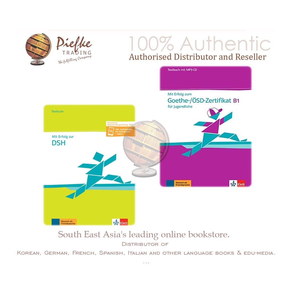 Mit Erfolg zum (Goethe/DSH) B1, B2-C2 : B1 Studybook, B2-C1 Student Book : 9783126768207 (100% IMPOR