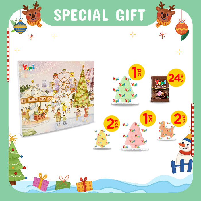 

Yupi Package Christmas Thin Box - White