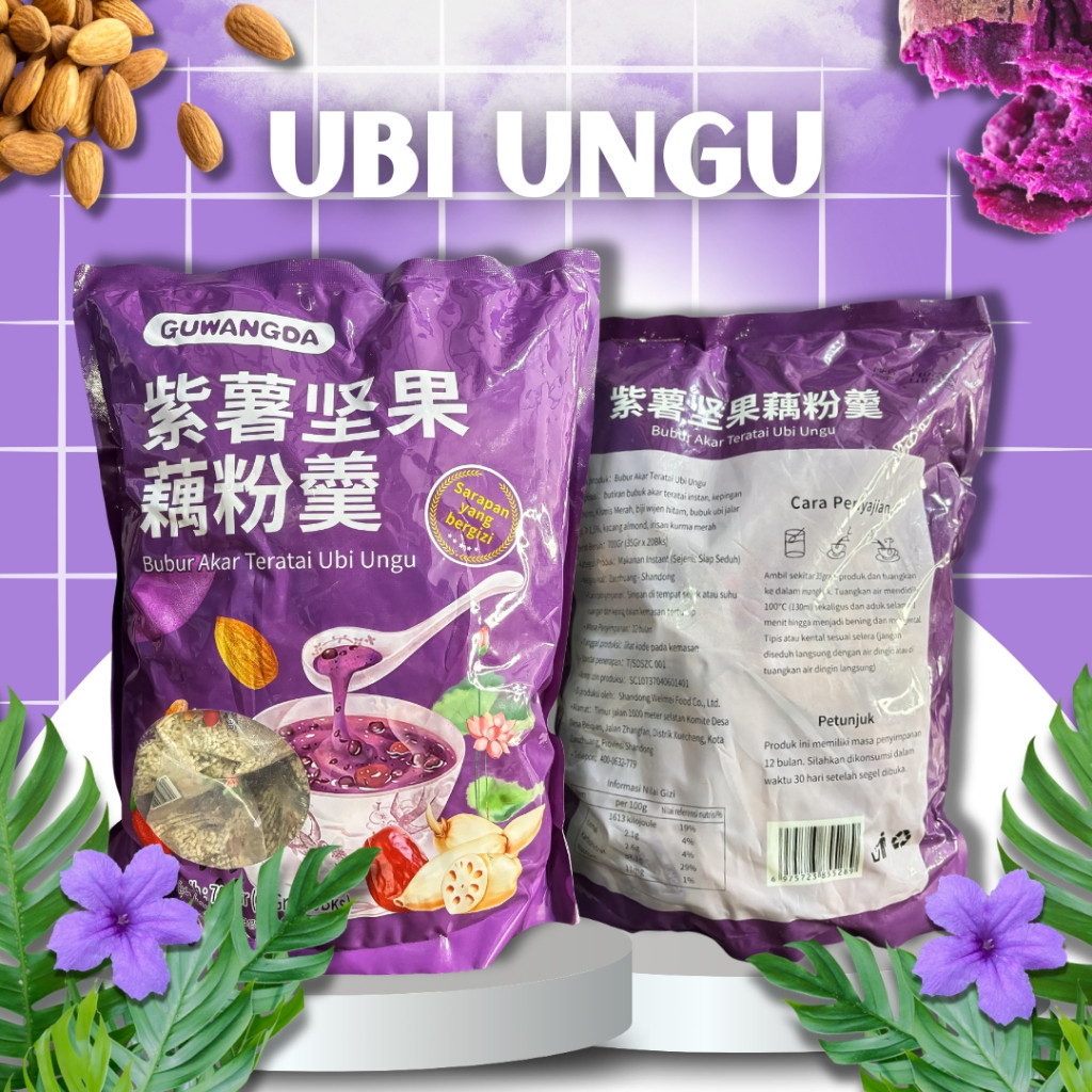 

Oufen Lotus Root Powder - Varian Ubi Ungu (700g)
