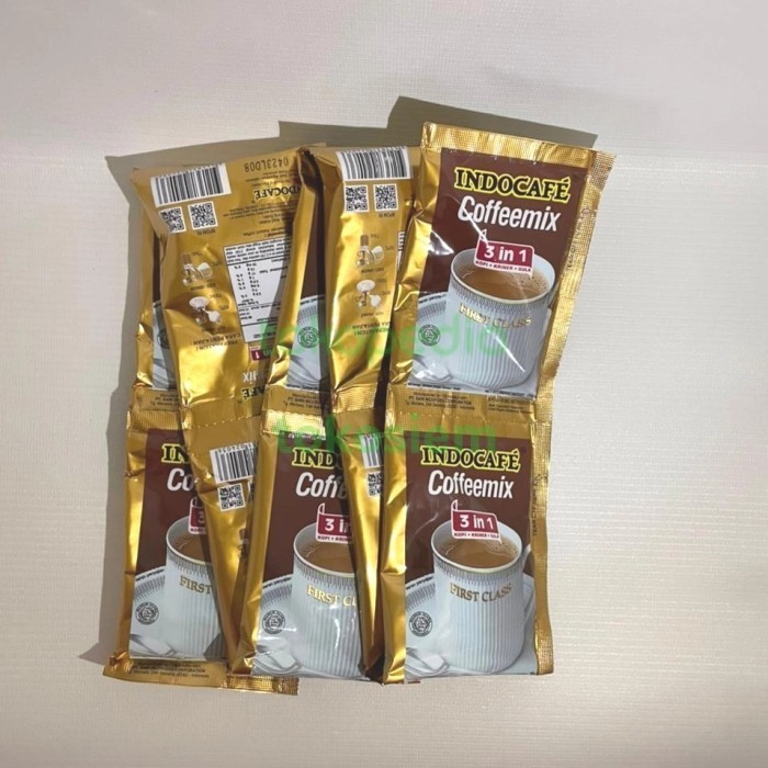 

Kopi Instan Indocafe Coffeemix 3 in 1 (10 sachet x 20 gram) Kemasan Satu Renceng