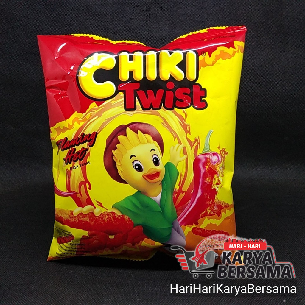 

CHIKI TWIST FLAMING HOT SNACK RASA PEDAS 75GR