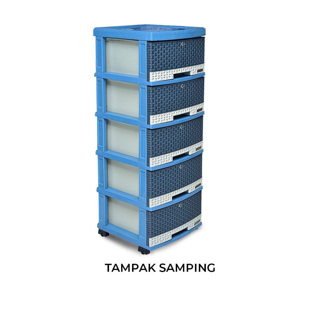 Promo  Napolly - Scd 5 K1 - Rak Laci Cabinet Napolly Laci Napolly Cabinet 5 Susun Rak Plastik