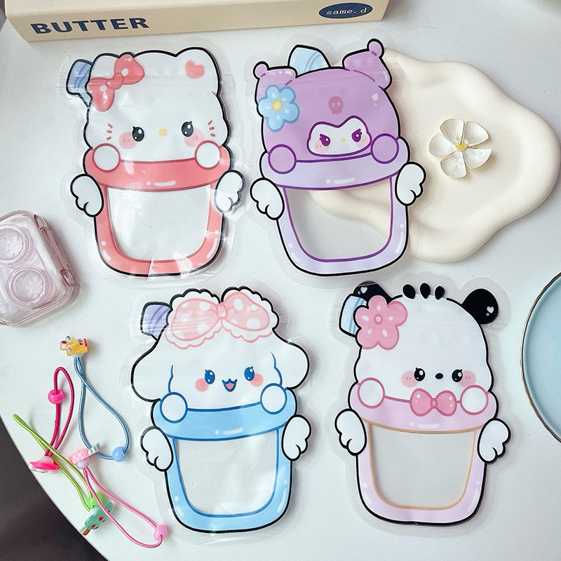 

[COLA] Plastik Ziplock Motif Lucu Santio Kantong Ziplock Karakter Sanrio Ziplock Souvenir Hampers Aksesoris Bag
