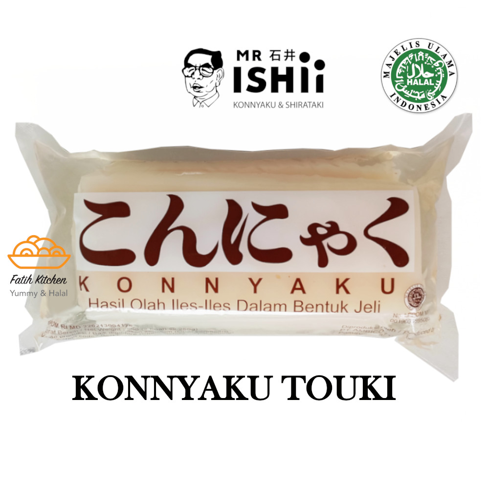 

MR. ISHII Konnyaku Blok Touki 500 gr Tinggi Serat, Rendah Kalori, Cocok Untuk Diet & Diabetes