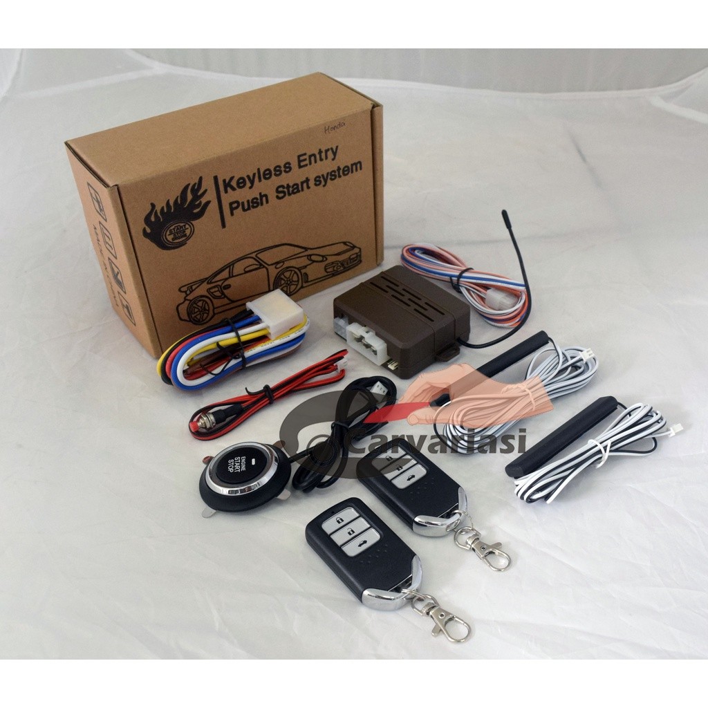 Alarm Mobil Keyless Entry + Remote Engine Start Honda