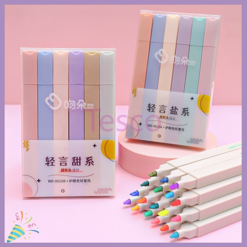 

Tesco Stabilo /stabillo warna/stabilo isi 6 warna pastel