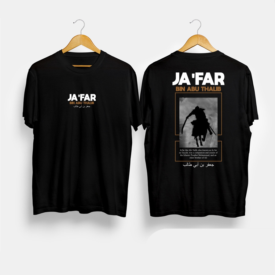 Kaos Baju Jafar Bin Abu Thalib Kaos Muslim Kaos Islami