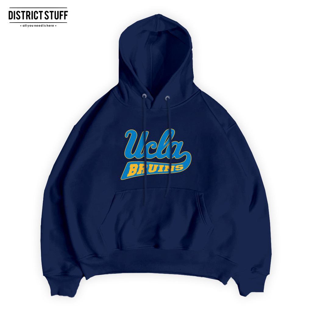 Hoodie Jumper Ucla Bruins Jaket Pria Wanita Cotton Fleece Premium
