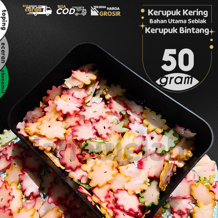

Kerupuk Bintang isi 50g by Lahawelah