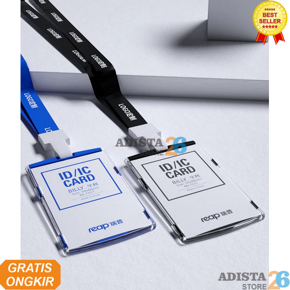 

REAP Name Tag ID Acrylic Model Vertical - 7117