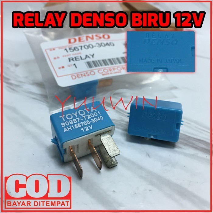 Relay Denso 12v Kaki 4