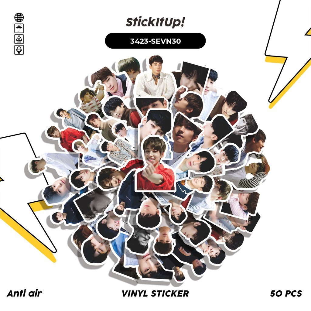 

COD✨ 50 Pcs Stiker WONWOO SERIES 02 Lucu Anti Air Untuk Dekorasi Notebook Sepeda Skateboard Handphone DIY