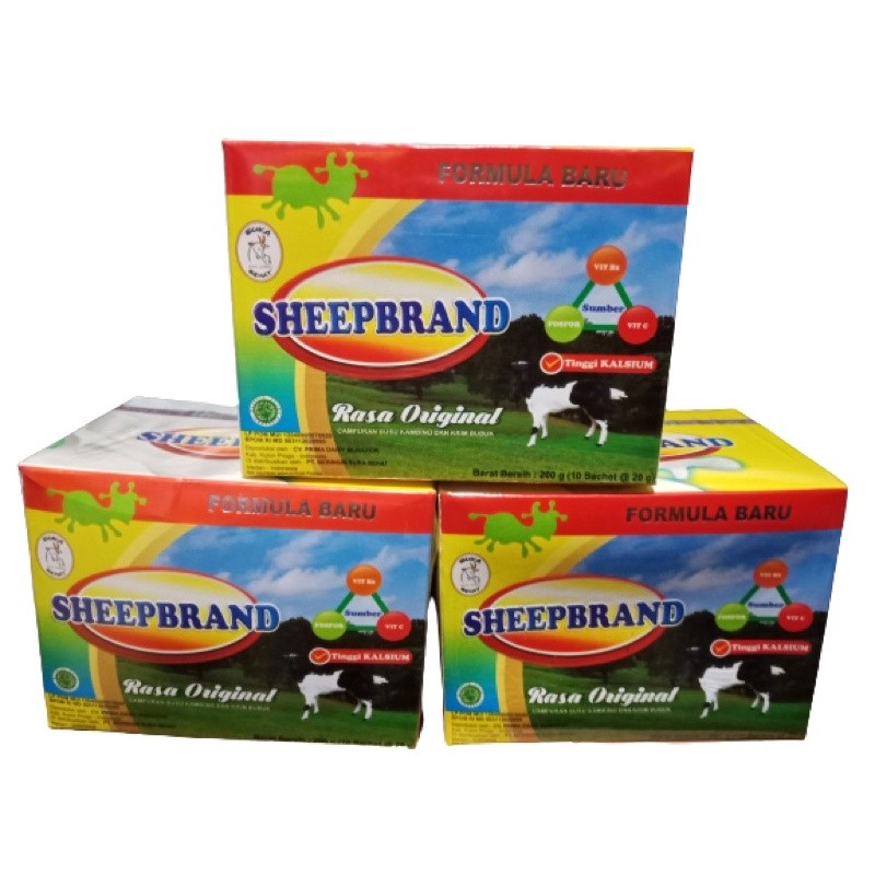 

PAKET 3 KOTAK SUSU KAMBING SHEEPBRAND SACHET