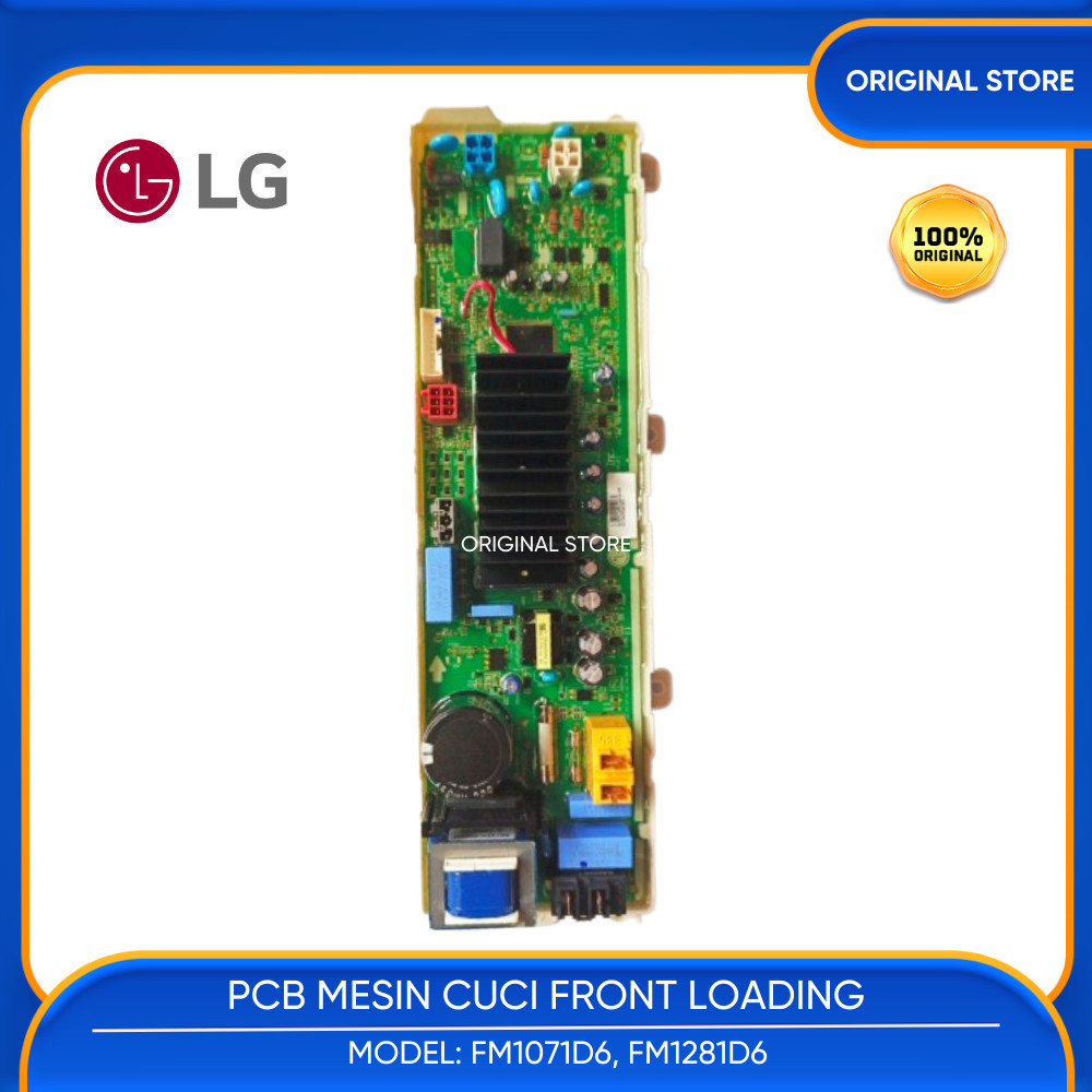 MODUL PCB MESIN CUCI FRONT LOAD LG CSP30244301 EBR8057 8803 MODEL FM1071D6 FM1281D6