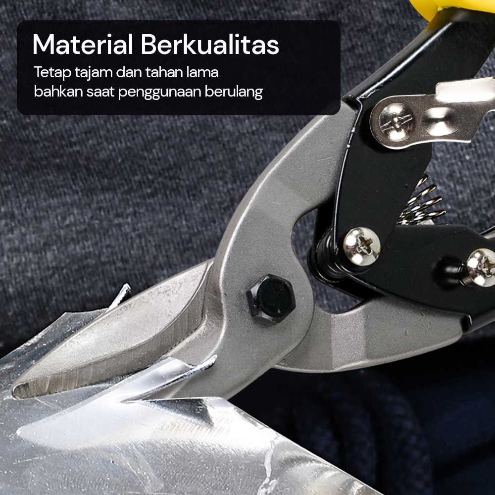 

AJSSHOP XIAYIN Gunting Besi Flat Baja Heavy Duty Iron Scissors 10 Inch - W239