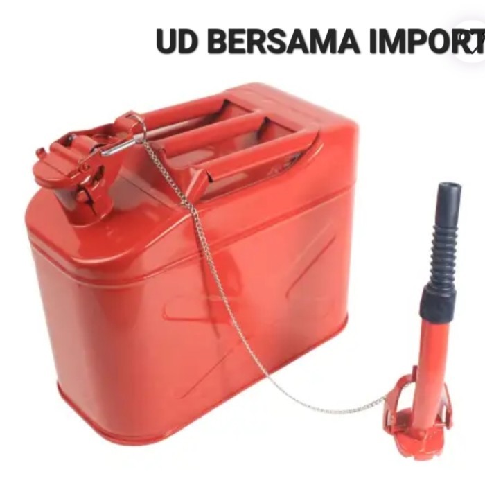 jerigen besi jerigen bahan bakar jurigen bensin jerry can 10liter