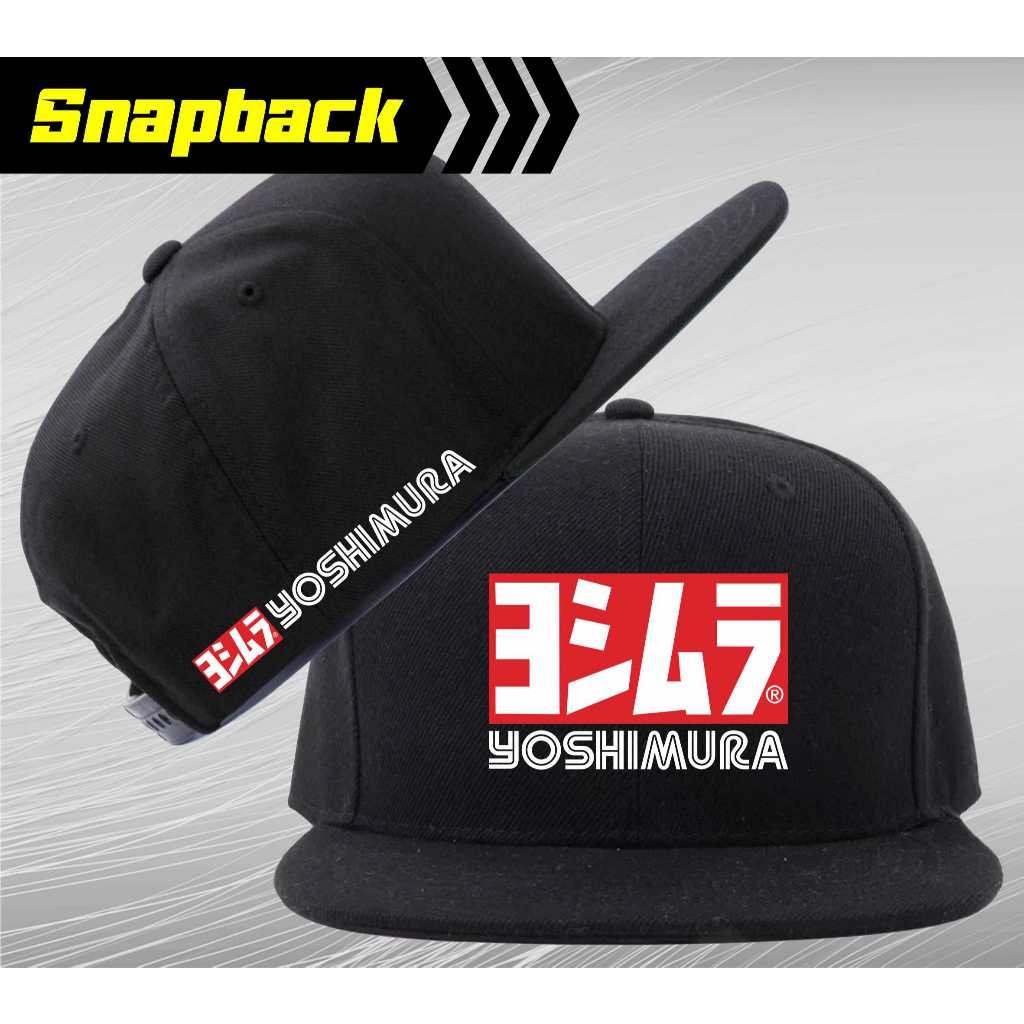 Topi Snapback  Topi Trucker Topi Jaring Topi YOSHIMURA Unisex