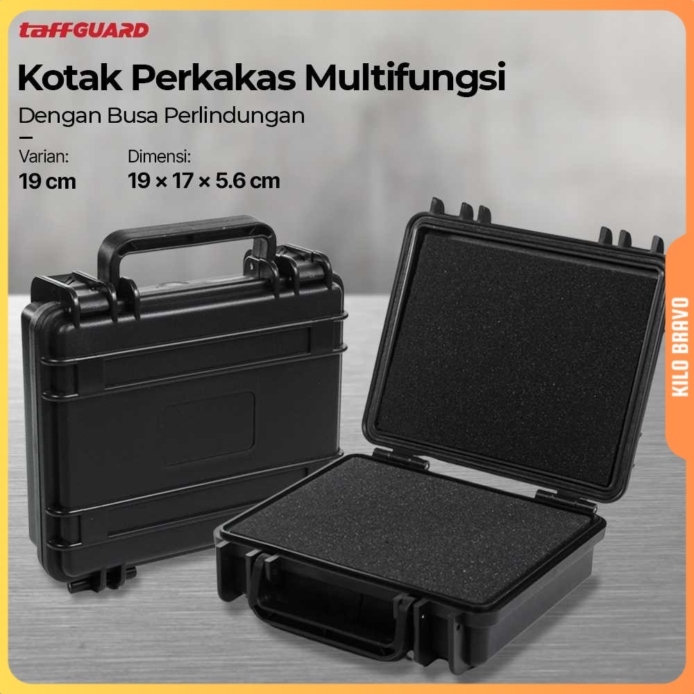 TaffGUARD Kotak Perkakas Multifungsi Storage Tool Box with Sponge - TH5