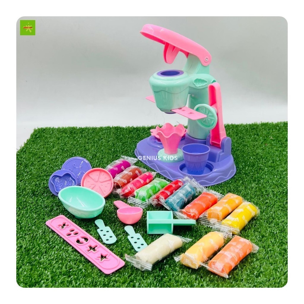 MAINAN EDUKASI ANAK LILIN ICE CREAM MAKER FUNDOH ES KRIM