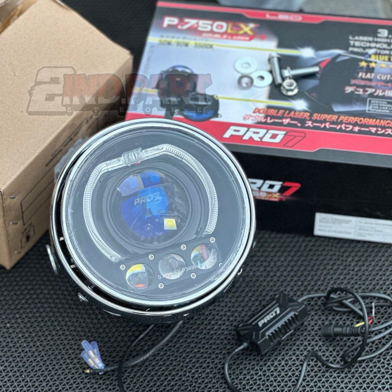 lampu ninja ss original set biled PRO7 P750LX set MINILASER PRO7 MP9.3