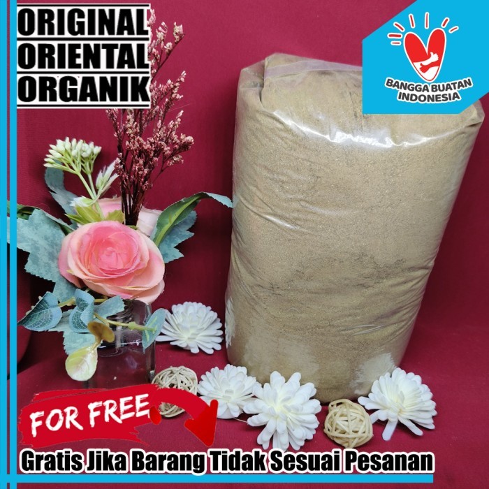 

Bubuk Brotowali Kering 1 Kg Organik Murni Kemasan Plastik PE Tebal Hasil Bumi Indonesia