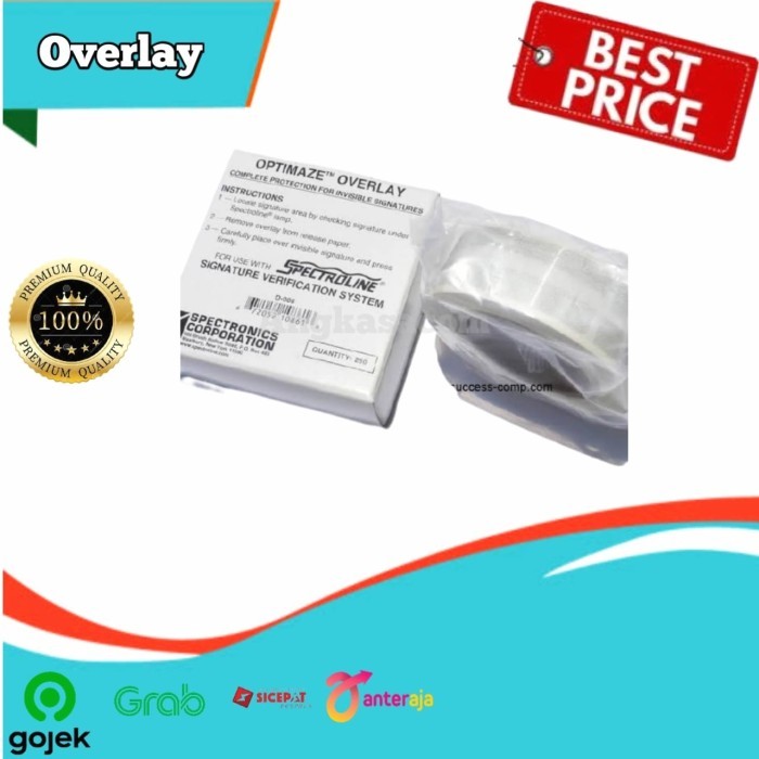 

[New Arrival] Overlay Satuan tanpa Spectroline
