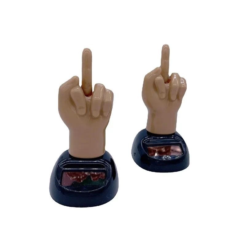 

Cartoon Finger Swing Back and Forth Doll Toys Desktop Ornament Car Decoration Funny Office Desk Crafts Plastic Car Accessories