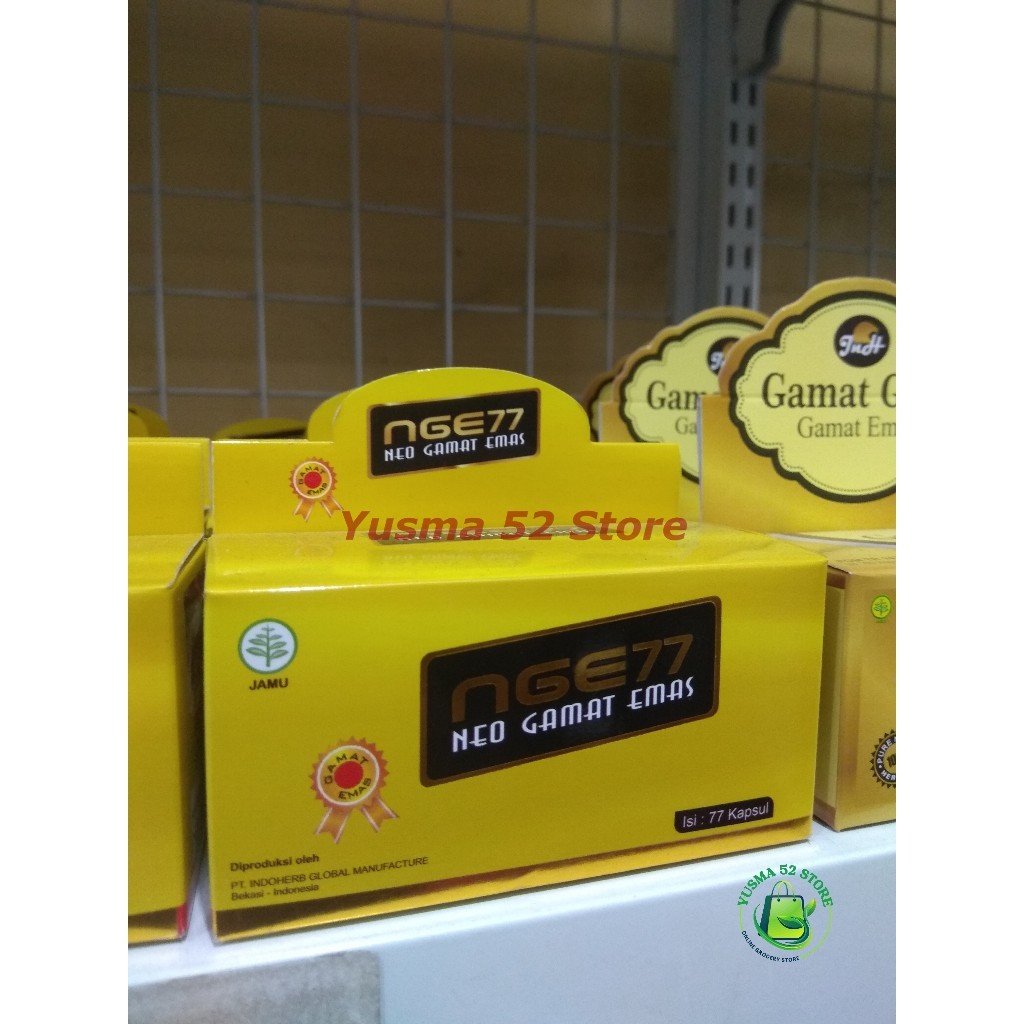 

NGE Neo Gamat Emas 77 kapsul