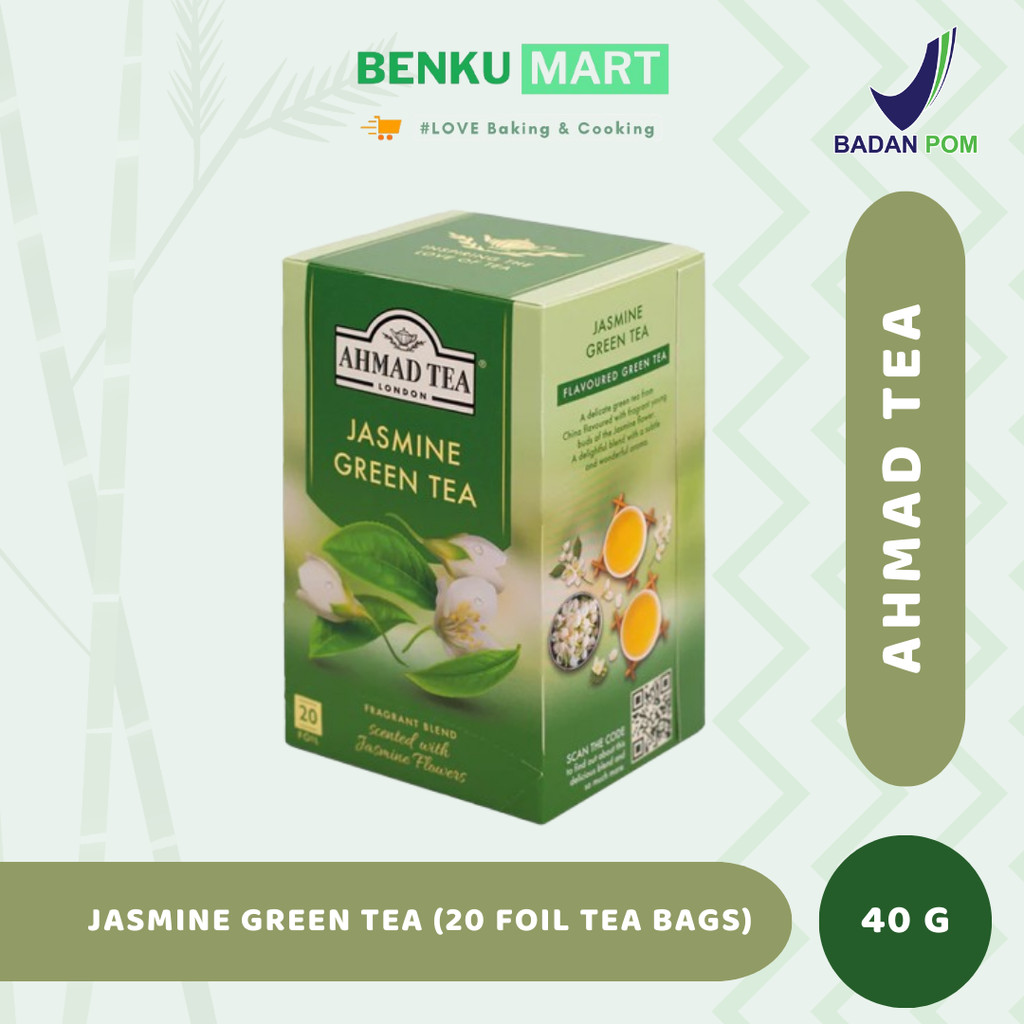 

Ahmad Tea Jasmine Green Tea - 40gr | 20 Tea Bags