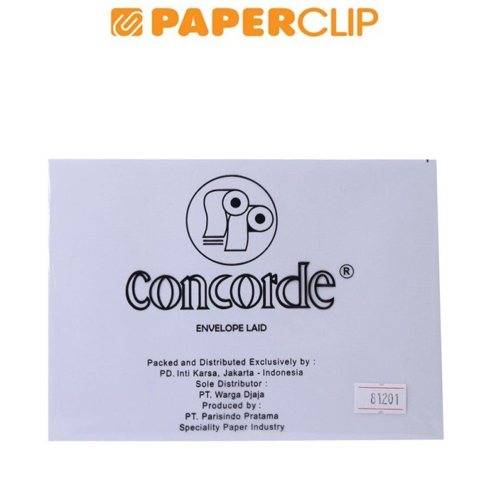

AMPLOP CONCORDE C6 81201 90GR ISI 12