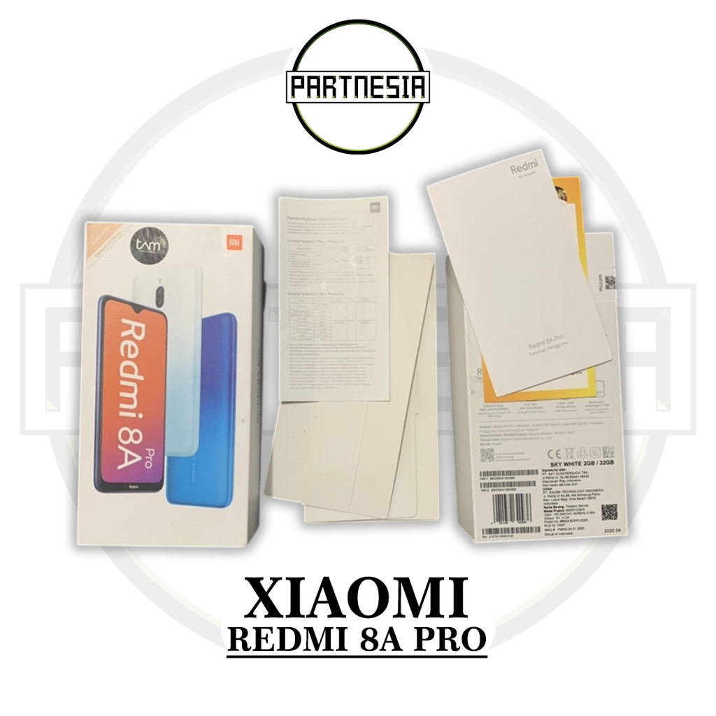

DUS BOOK KARDUS BOX KARTON XIAOMI REDMI 8A PRO ORIGINAL BAWAN