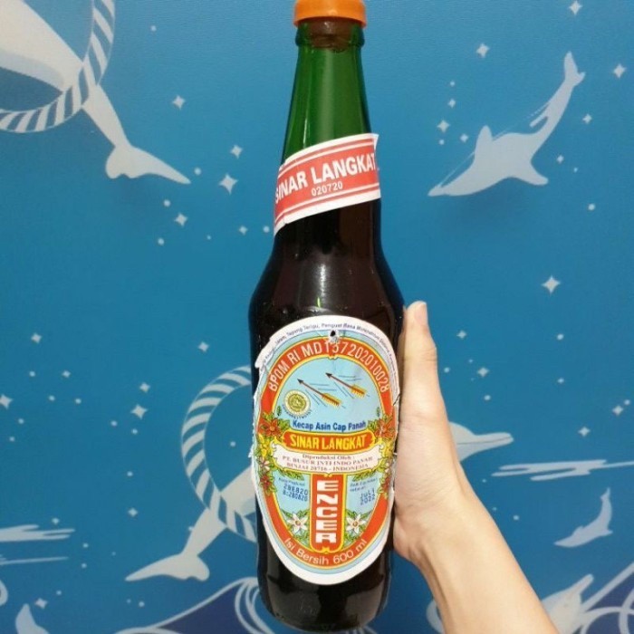

New Item CAP PANAH SINAR LANGKAT KECAP MANIS 600ML
