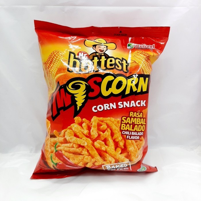 

New Item MR. HOTTEST TWISCORN SAMBAL BALADO 70g