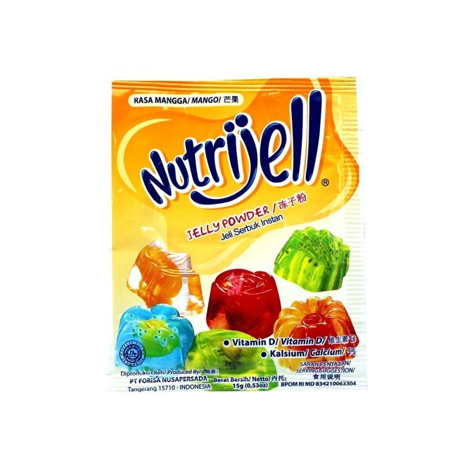 

New Item NUTRIJELL JELLY POWDER MANGGA SCT 15G