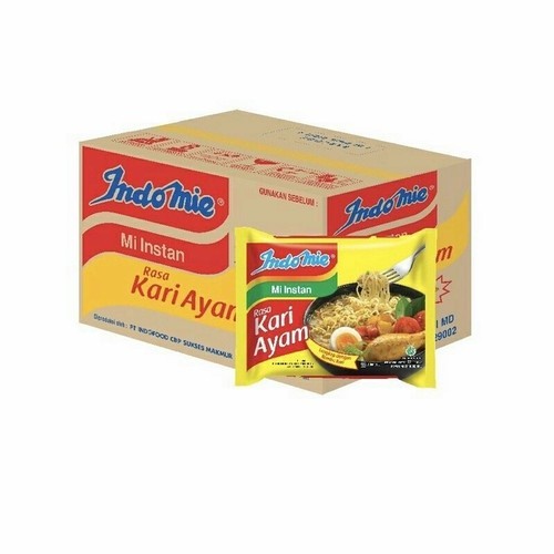

NEW ITEM NOODLE INDOMIE KARI AYAM ISI 40 BKS PER KARTON