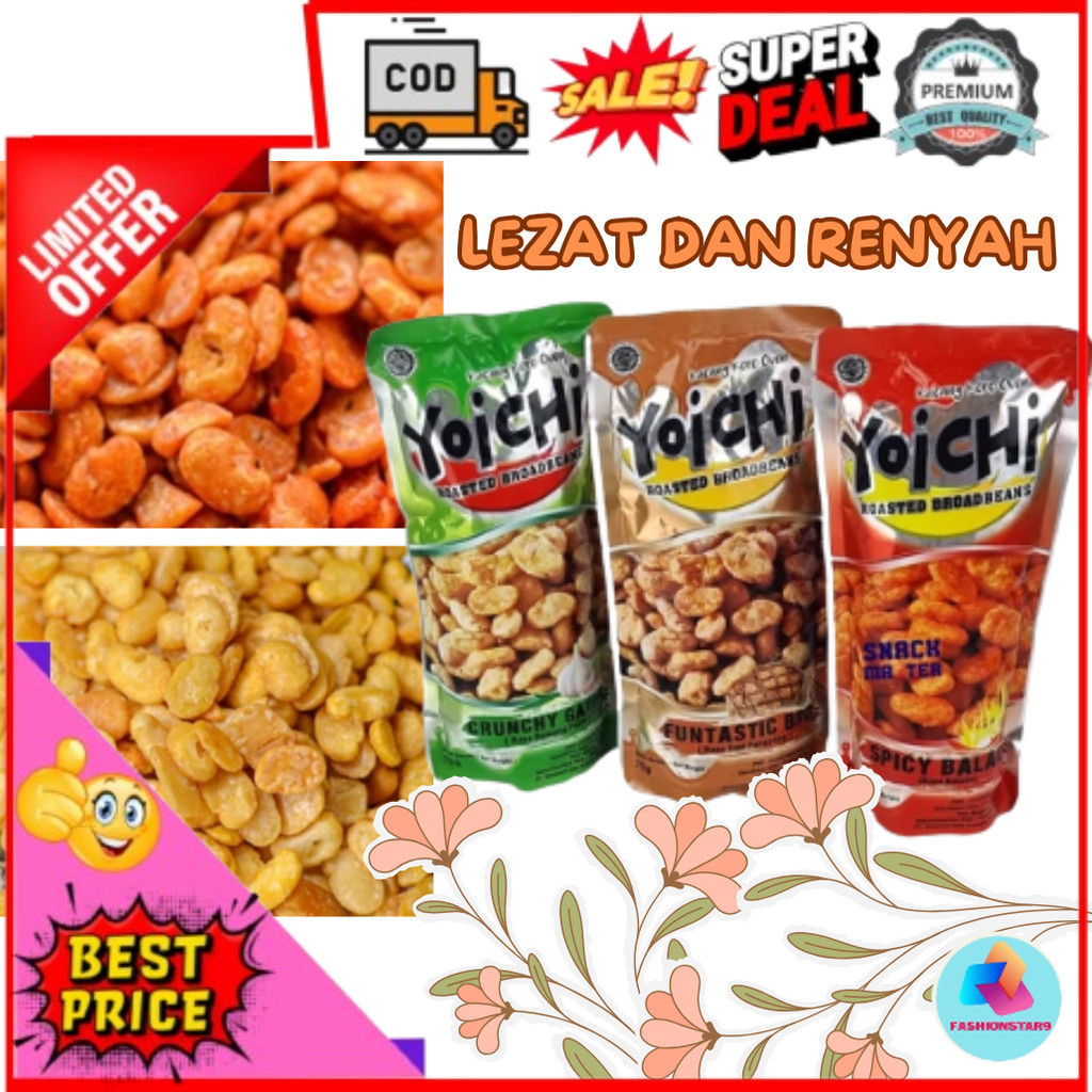 

Yoichi Camilan Kacang Koro Kupas Pedas Manis Cemilan Kacang Koro Bawang Aneka Camilan Ringan Lebaran