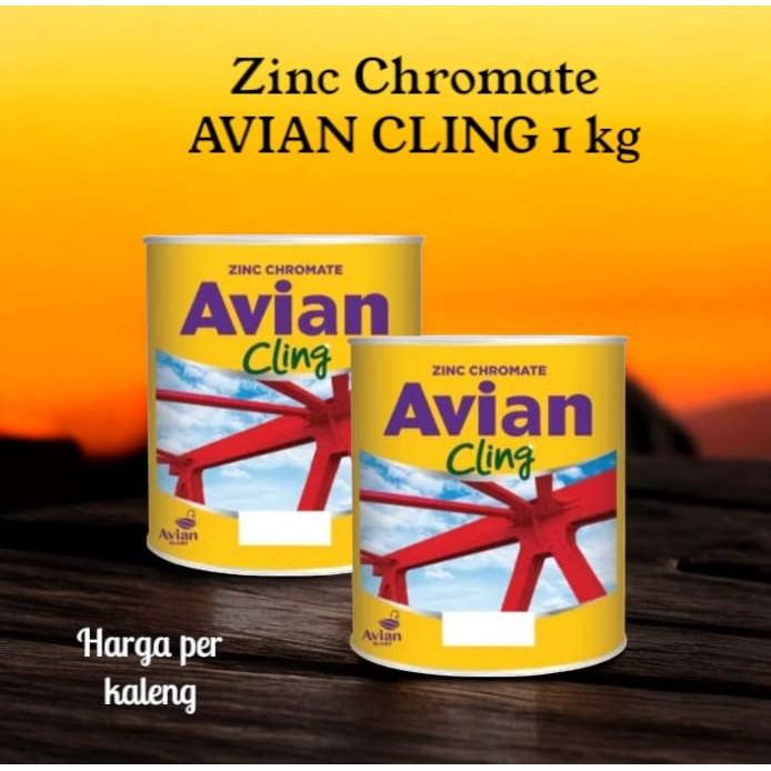 Avian zinc chromate cling 1kg, Avian cling zinc chromate 1 kg ,meni anti karat avian . Meni Besi