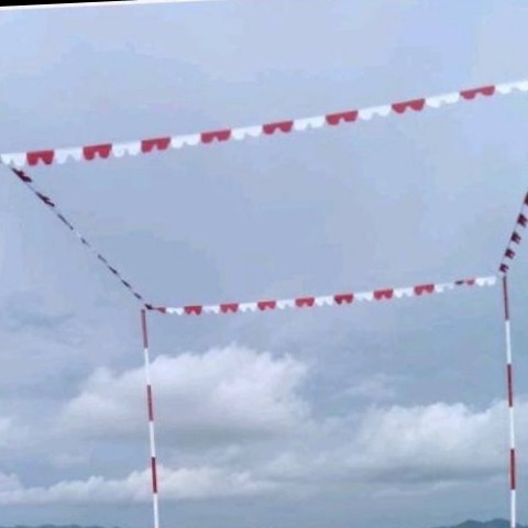 bendera kolongan merah putih 9 meter lapak meja