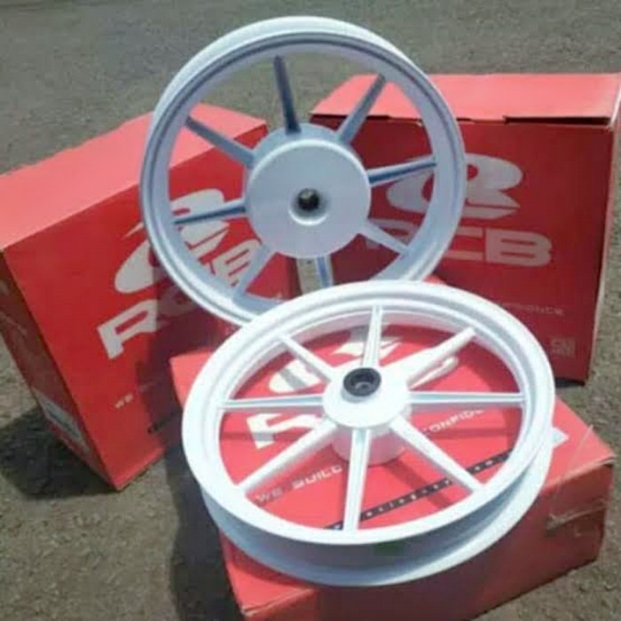 Velg RCB Racing Boy Beat Scoopy Vario 125 150 811 P8 Gold ORIGINAL - WHITE, BEAT SCOOPY