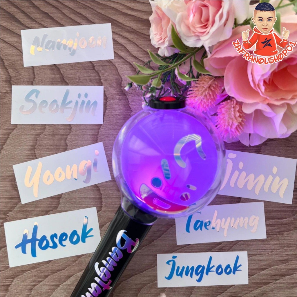 

TERLARIS PREMIUM Stiker BTS KPOP Lightsick Cutting Stiker Lightsick KPOP Armybomb