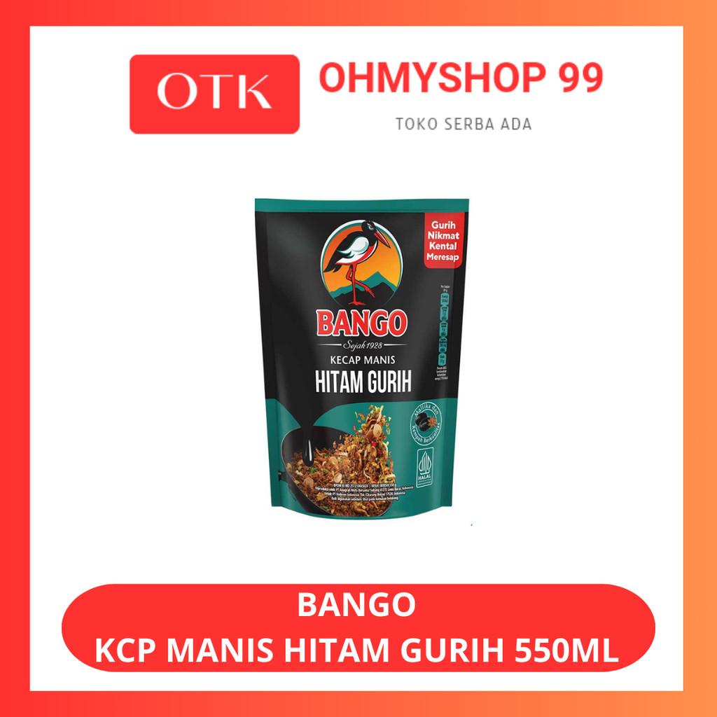 

Bango Kecap Manis Hitam Gurih 550ml