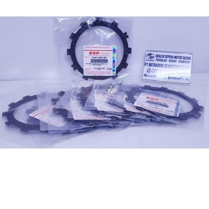 Suzuki Genuine Part, Kampas Kopling Set, GSX, FU 150, RGR 150